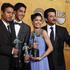 Igralci filma Slumdog Millionaire, ki so prejeli nagrado za najboljšo filmsko za