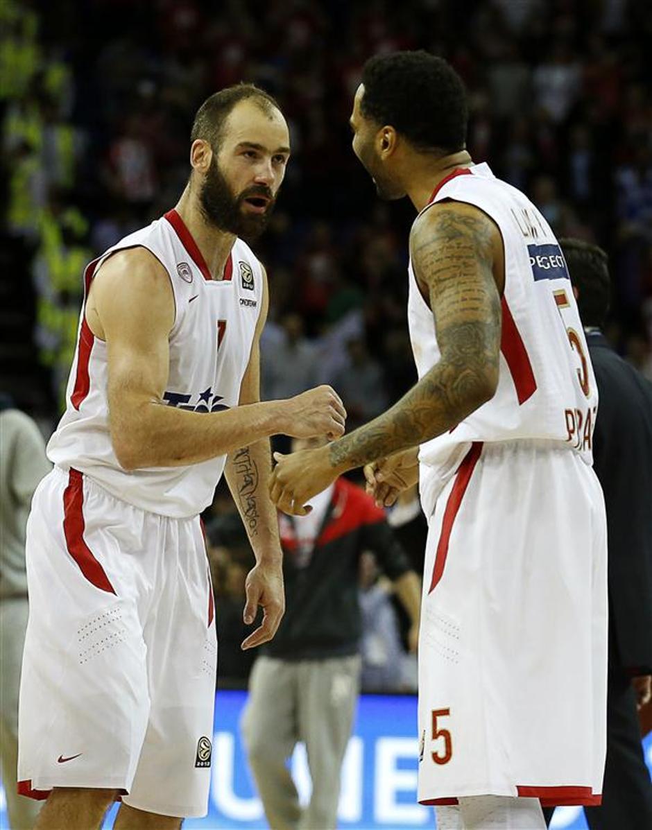 Spanoulis Law CSKA Moskva Olympiakos Olympiacos Evroliga Final 4 four London O2  | Avtor: EPA