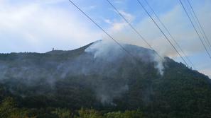 Požar na Sveti gori