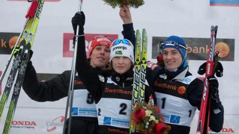 Marjan Jelenko (v sredini) – nov velik up slovenskega športa. (Foto: sloski.si)
