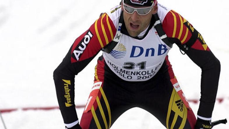 Nemški biatlonec Frank Luck je kariero sklenil leta 2004.