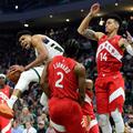 Giannis Antetokounmpo Bucks Raptors