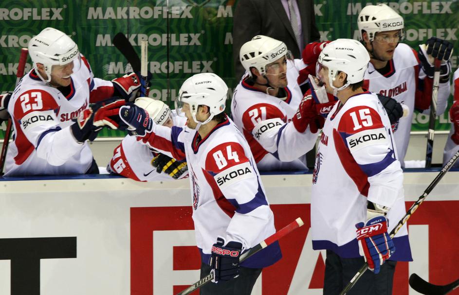 Slovenci so na prvih dveh tekmah na SP prikazali odlični predstavi. (Foto: EPA)