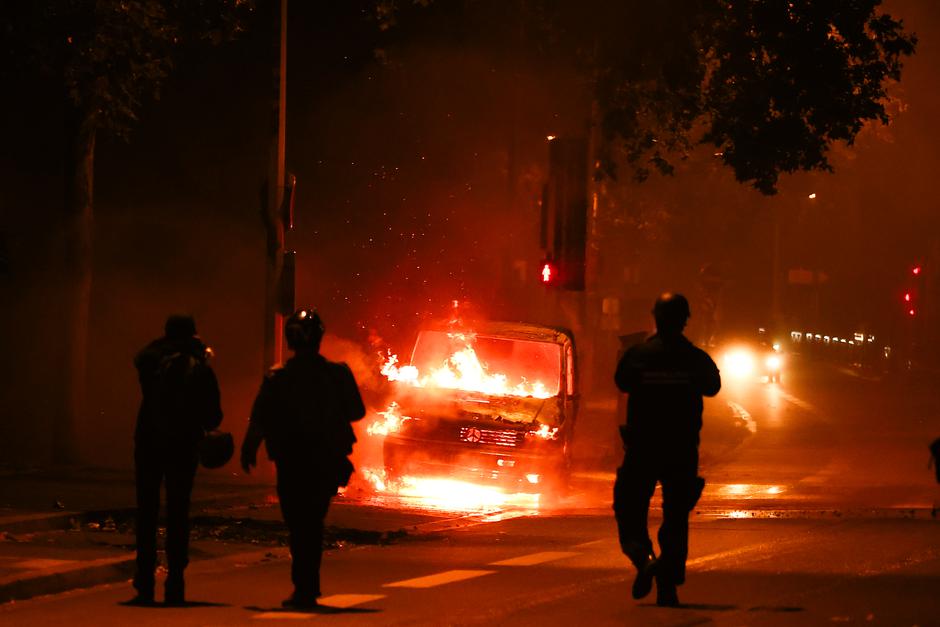 Nanterre protesti | Avtor: Epa