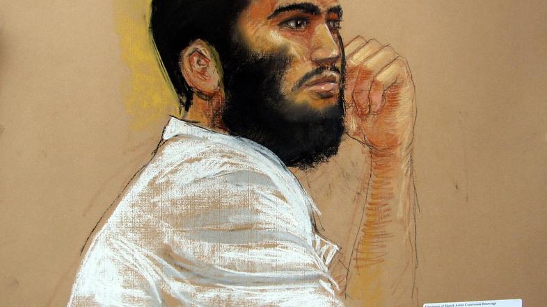 Omar Khadr med predhodnim zališanjem aprila letos. (Foto: EPA)