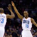 Kemba Walker Anthony Tolliver Charlotte Bobcats