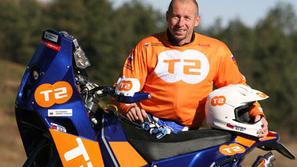 (Foto: Peter Kavčič) Stanovnik T2 portret motor reli Dakar