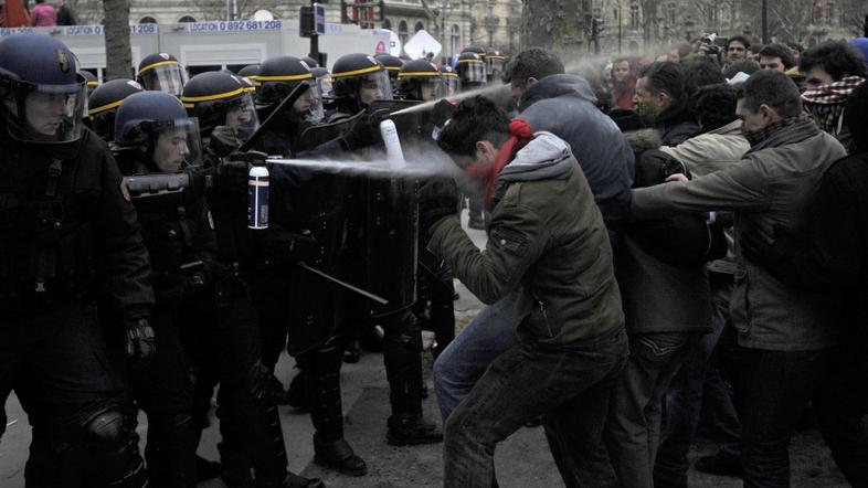 Protesti v Franciji