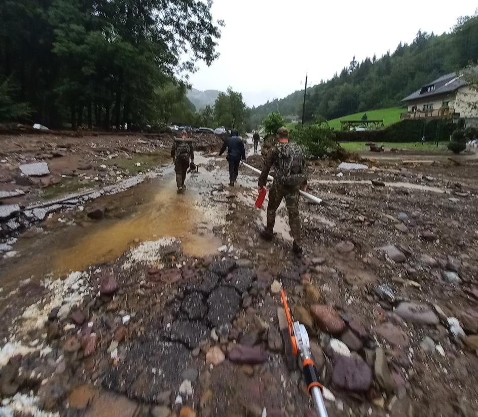 Poljanska dolina, neurje