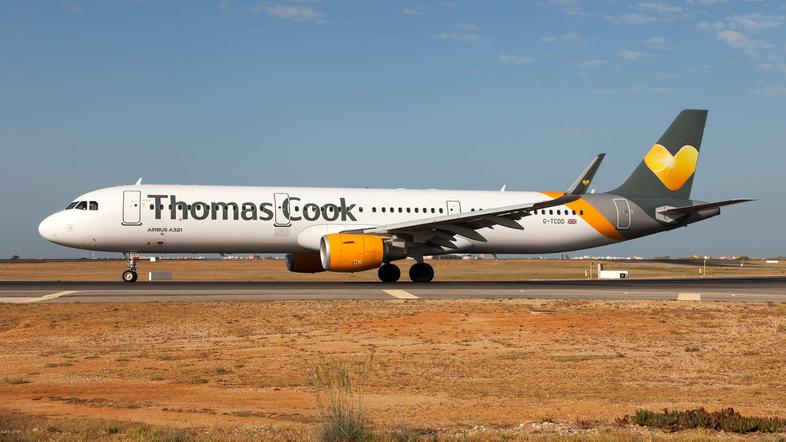 letalo Thomas Cook