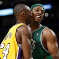 Najboljša strelca ekip sta Kobe Bryant (29,4) in Paul Pierce (19,1). (Foto: EPA)