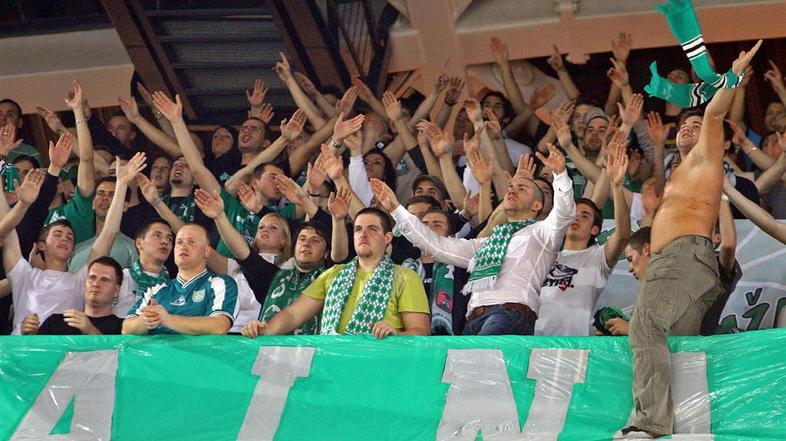 Olimpija - Panathinaikos, navijači