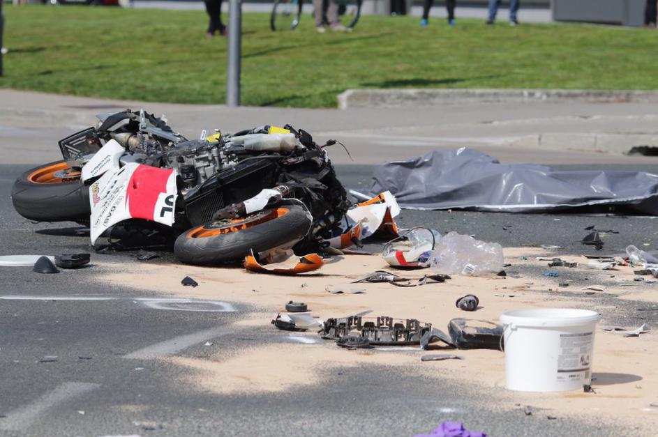 prometna nesreča Zaloška