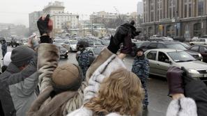 Protest proti Putinu