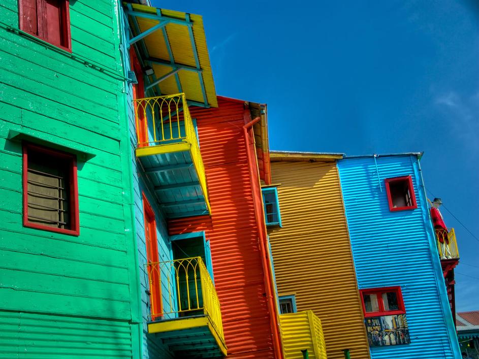 Četrt La Boca, Buenos Aires, Argentina