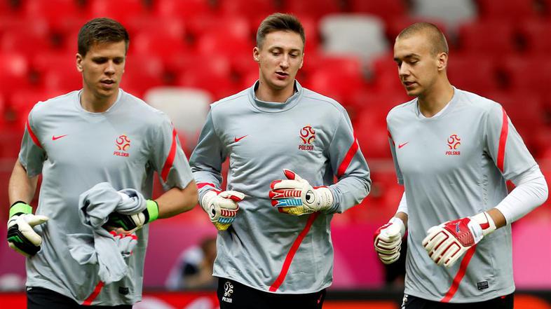 Szczesny Tyton Sandomierski Poljska Grčija trening nacionalni državni stadion Va
