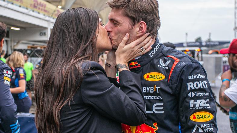 Max Verstappen in Kelly Piquet