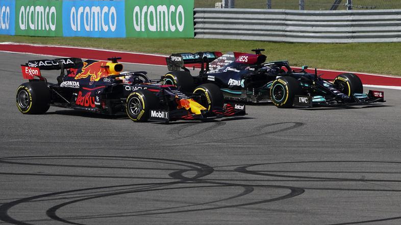 Max Verstappen, Lewis Hamilton