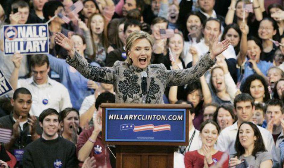 Hillary Clinton je po porazu v Iowi tokrat uspelo dobiti največ glasov.