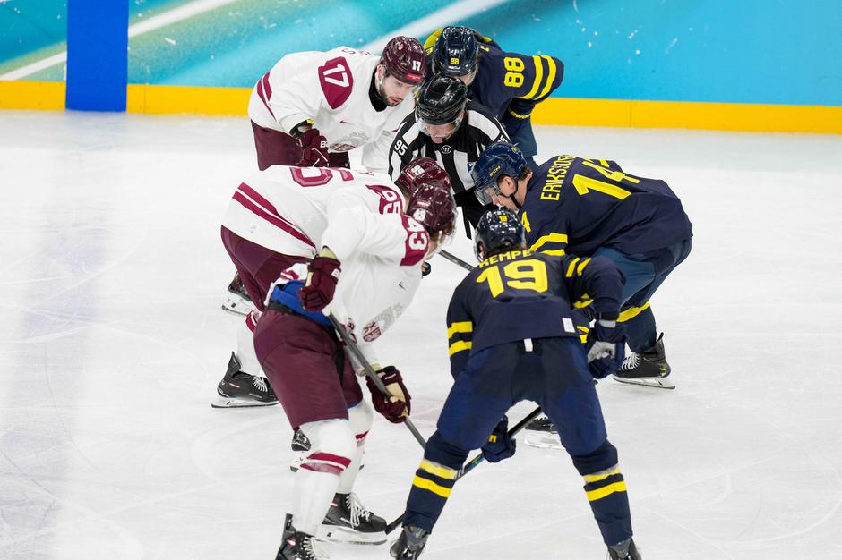 Švedska Latvija OI 2026 | Avtor: Profimedia