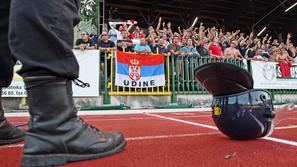 Gostovanje Zvezde v Velenju je lani minilo mirno. (Foto: Saša Despot)