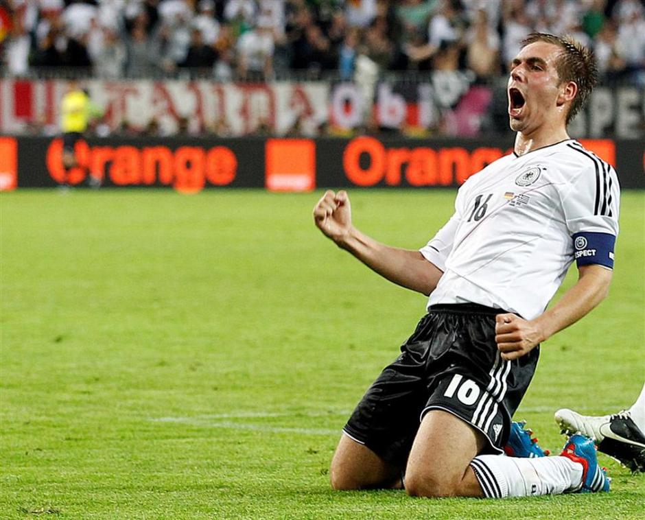 Lahm Nemčija Grčija Gdansk Euro 2012 četrtfinale | Avtor: EPA