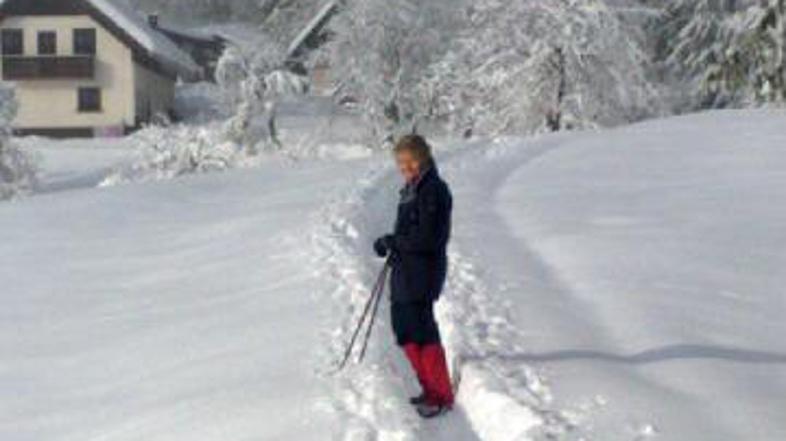 Bralka nam je poslala fotografijo iz Mohorja pri Kranju. Tudi vi nam pošljite fo