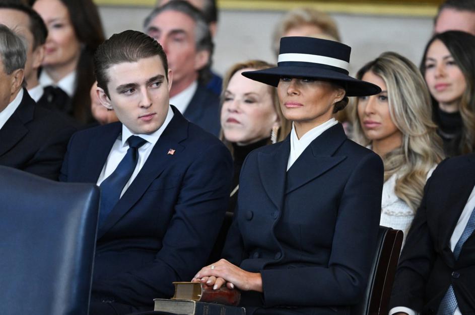 barron trump, melania trump