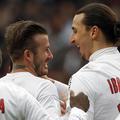 zlatan ibrahimovic david beckham