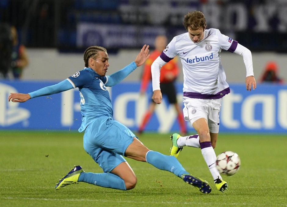 Witsel Koch Zenit Austria | Avtor: EPA