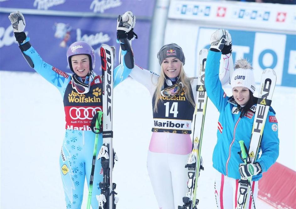 Maze Vonn Fenninger Maribor Pohorje zlata lisica veleslalom alpsko smučanje