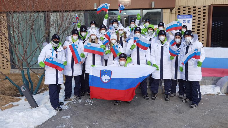 slovenska olimpijska reprezentanca Peking 2022