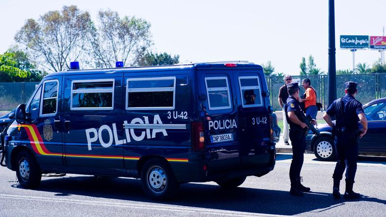 policijski avtomobil v Španiji