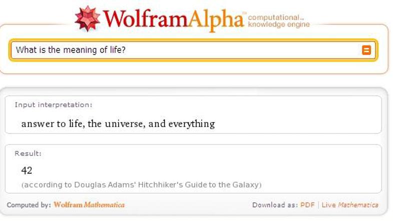 Odgovor na večno vprašanje je na Alphi hiter. Za pravilno razumevanje odgovora j