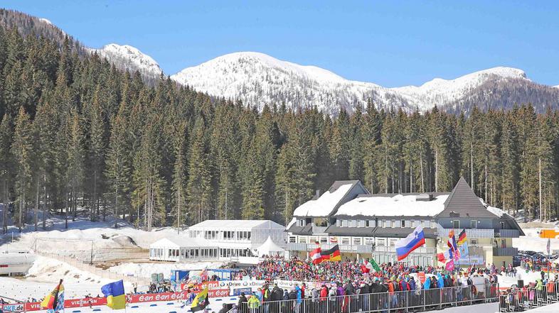 Biatlon, Pokljuka, zasledovalna tekma