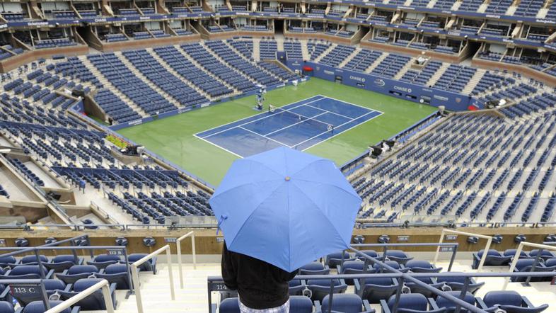 new york op zda dež