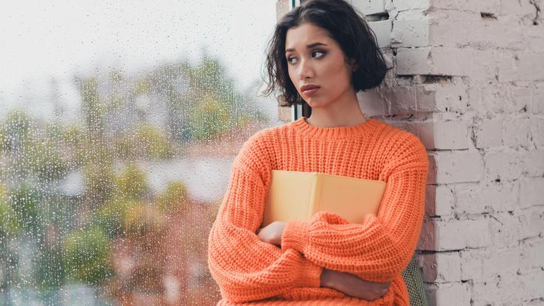 dež, žalost, depresija