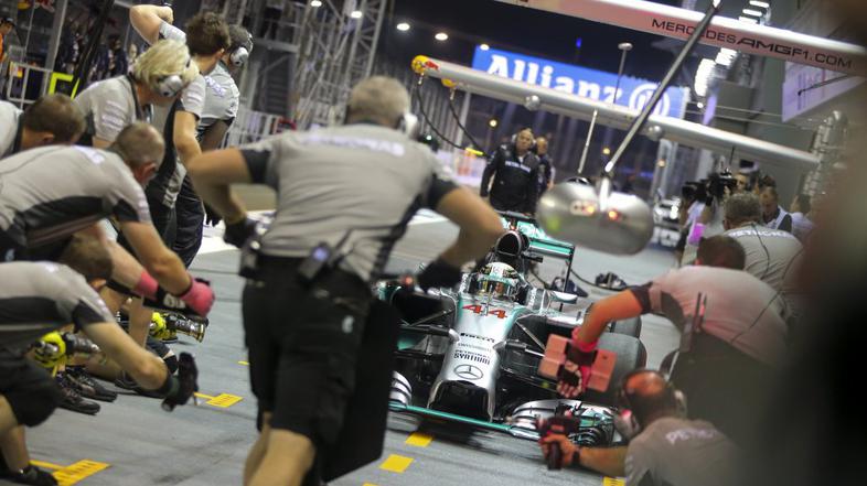 Lewis Hamilton Singapur