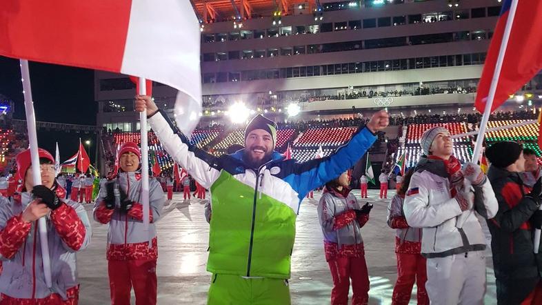 Filip Flsar PyeongChang 2018 zaključna slovesnost