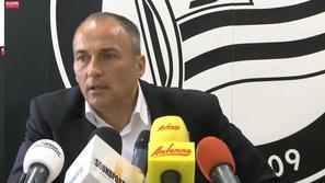 Milanič Sturm trener Gradec novinarska konferenca