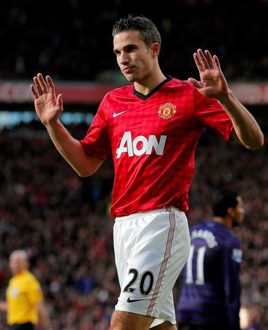 manchester united arsenal robin van persie | Avtor: EPA