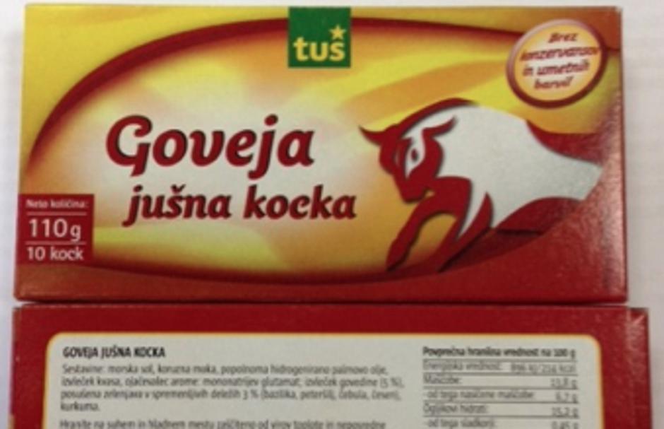 Goveja jušna kocka Tuš | Avtor: ZPS