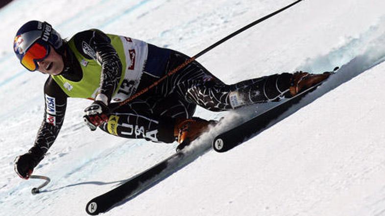 Lindsay Vonn je svoji zbirki zmag dodala še eno smukaško.