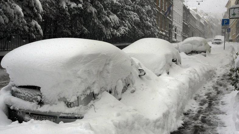 Sneg Zagreb