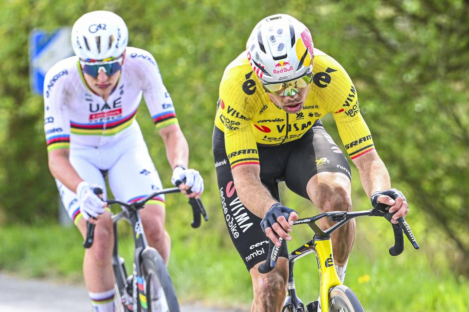 Tadej Pogačar Wout van Aert | Avtor: Profimedia