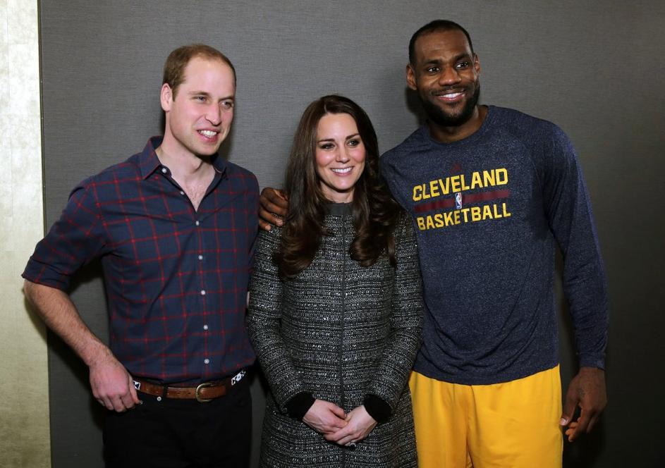 LeBron James Kate William