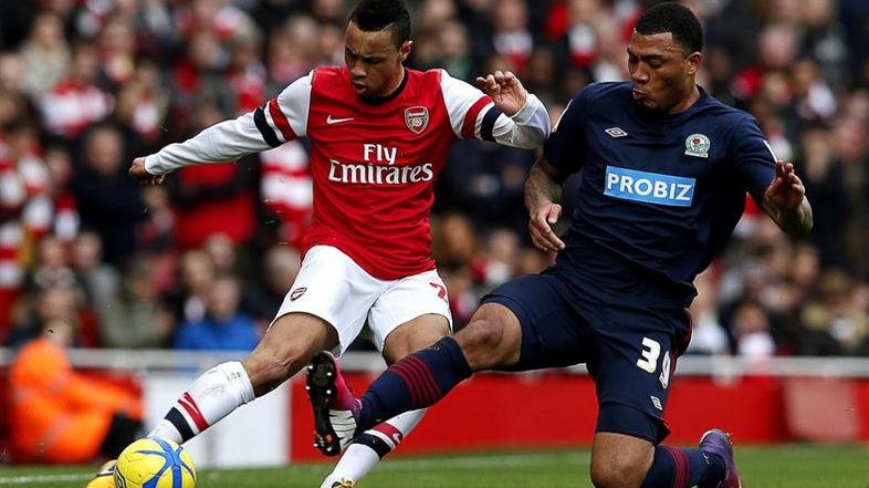 Coquelin Kazim Richards Arsenal Blackburn Rovers pokal FA Cup peti krog peto kol