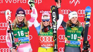 Mikaela Shiffrin Lara Gut Marta Bassino Sölden veleslalom