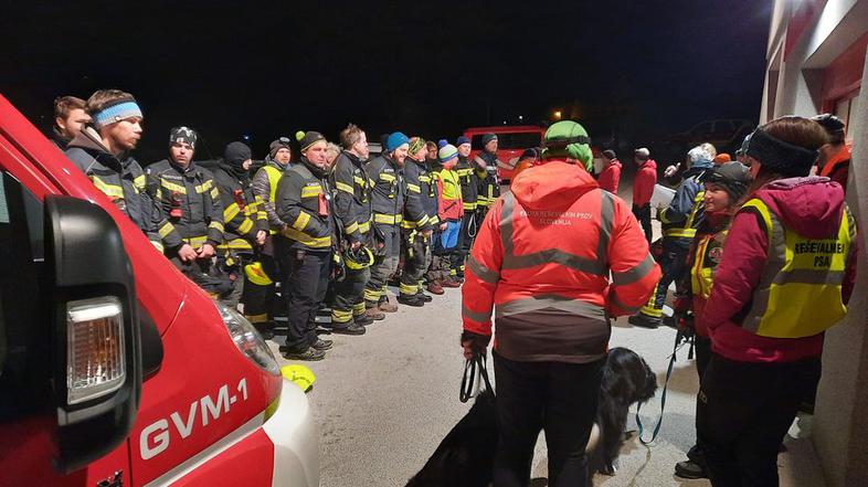 Iskanje pogrešanega, Tržič, PGD Križe, reševalci, gasilci