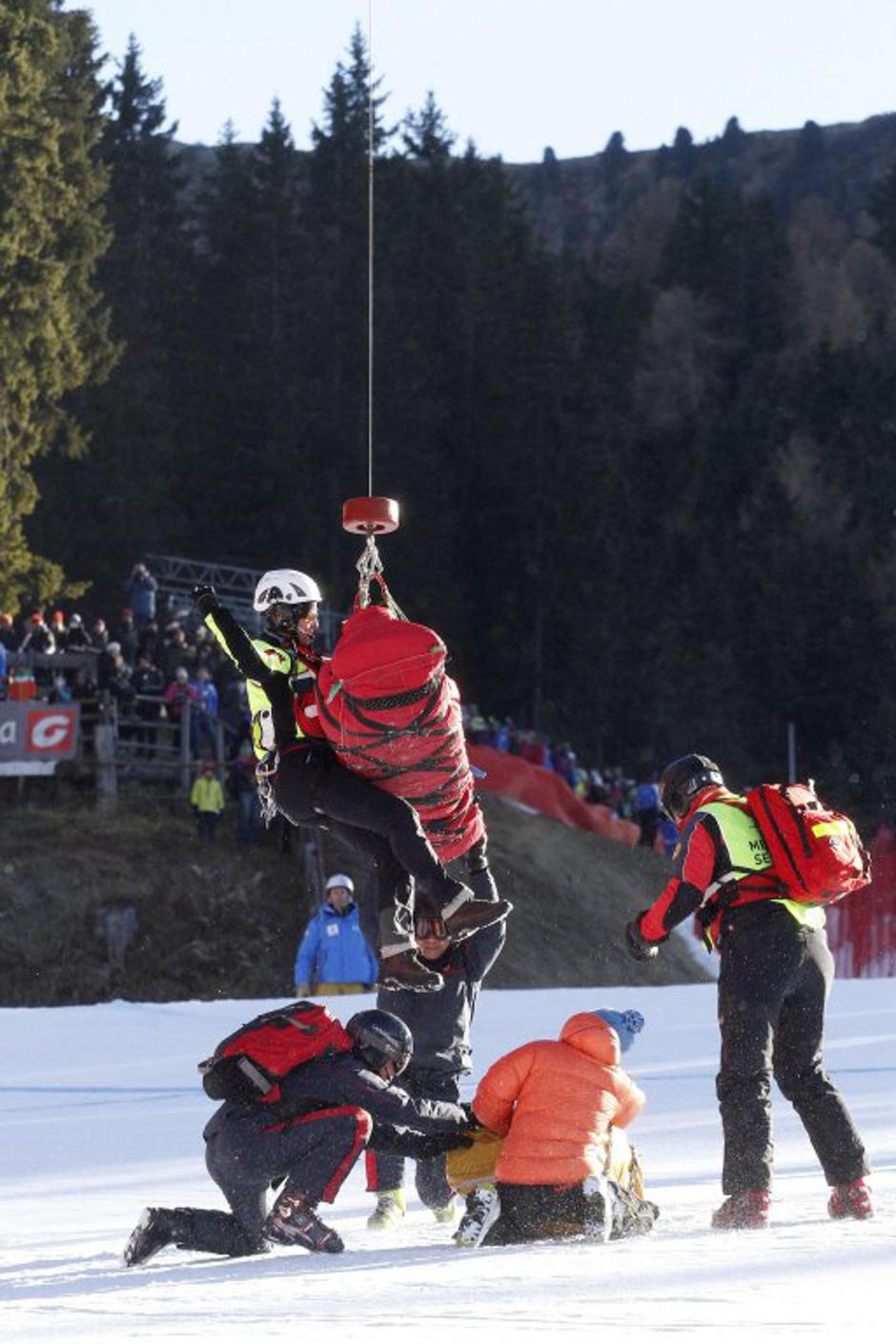 matthias mayer val gardena padec | Avtor: EPA